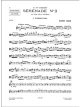 Sérénade n° 2 - Conducteur + Parties - Alexandre Tansman - Partition